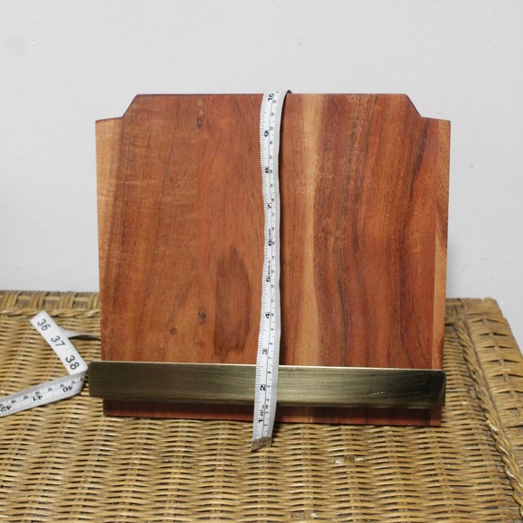 Hearth & Hand Cookbook | iPad Stand with Metal Ledge.  Open Box - Picture 7 of 8